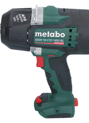 Metabo SSW 18 LTX 1450 BL akumulatorowy klucz udarowy 18 V 1450 Nm bezszczotkowy + 2x akumulator 4,0 Ah + ładowarka + metaBOX