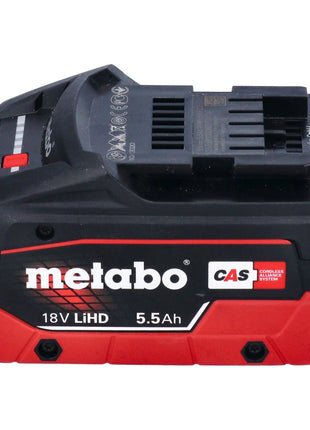 Visseuse à chocs sans fil Metabo SSW 18 LTX 1450 BL 18 V 1450 Nm sans balais + 1x batterie 5,5 Ah + métaBOX - sans chargeur