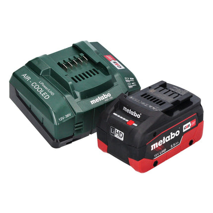 Metabo SSW 18 LTX 1450 BL akumulatorowy klucz udarowy 18 V 1450 Nm bezszczotkowy + 1x akumulator 5,5 Ah + ładowarka + metaBOX