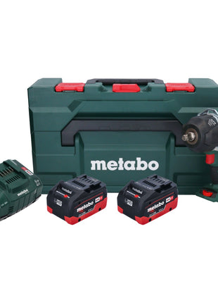 Metabo SSW 18 LTX 1450 BL Atornillador de impacto a batería 18 V 1450 Nm (602401660) sin escobillas + 2x batería 5,5 Ah + cargador + metaBOX