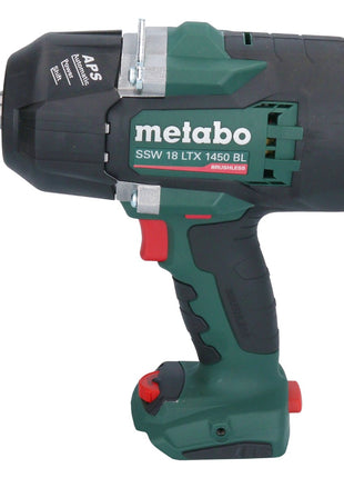 Metabo SSW 18 LTX 1450 BL Atornillador de impacto a batería 18 V 1450 Nm sin escobillas + 1x batería 8,0 Ah + metaBOX - sin cargador