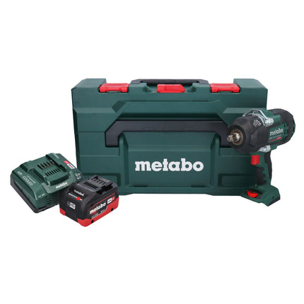 Metabo SSW 18 LTX 1450 BL llave de impacto sin cable 18 V 1450 Nm sin escobillas + 1x batería recargable 8,0 Ah + cargador + metaBOX