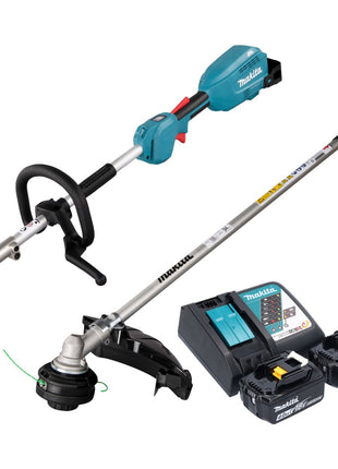 Makita DUX 18 RM2X1 batterie multifonction 18 V sans balais + 2x batteries 4,0 Ah + chargeur