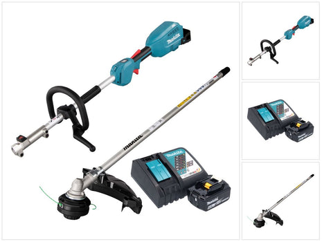 Makita DUX 18 RGX1 Outil multifonction sans fil 18 V Brushless + 1x batterie 6,0 Ah + kit chargeur