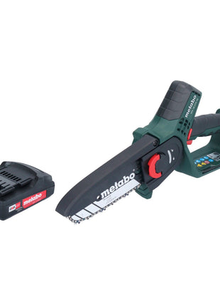 Metabo MS 18 LTX 15 Akku Gehölzsäge 18 V 15 cm 5 m/s + 1x Akku 2,0 Ah - ohne Ladegerät