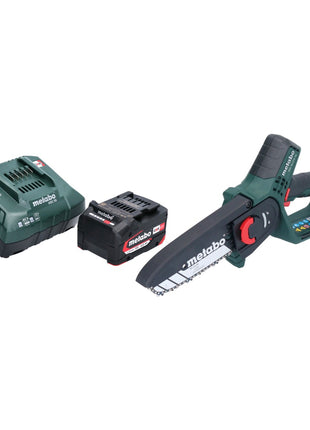 Metabo MS 18 LTX 15 Akku Gehölzsäge 18 V 15 cm 5 m/s + 1x Akku 4,0 Ah + Ladegerät