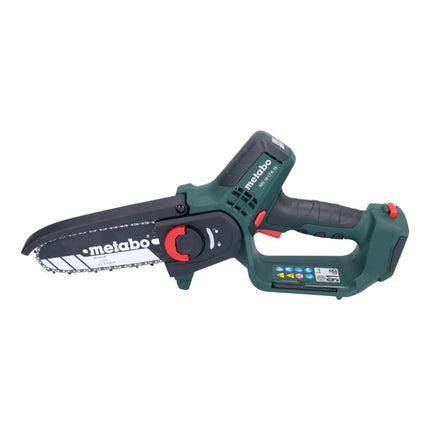 Metabo MS 18 LTX 15 Motosierra sin cable 18 V 15 cm 5 m/s + 1x batería 4,0 Ah - sin cargador