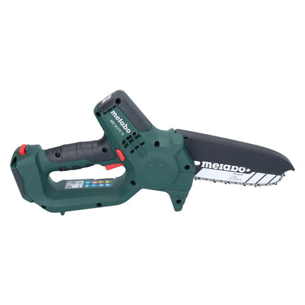 Metabo MS 18 LTX 15 Motosierra sin cable 18 V 15 cm 5 m/s + 1x batería 5,5 Ah - sin cargador gert