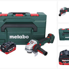 Metabo WVB 18 LTX BL 15-125 Quick cordless angle grinder 18 V 125 mm brushless + 1x rechargeable battery 5.5 Ah + metaBOX - without charger