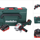 Metabo WVB 18 LTX BL 15-125 Quick cordless angle grinder 18 V 125 mm brushless + 1x rechargeable battery 10.0 Ah + metaBOX - without charger