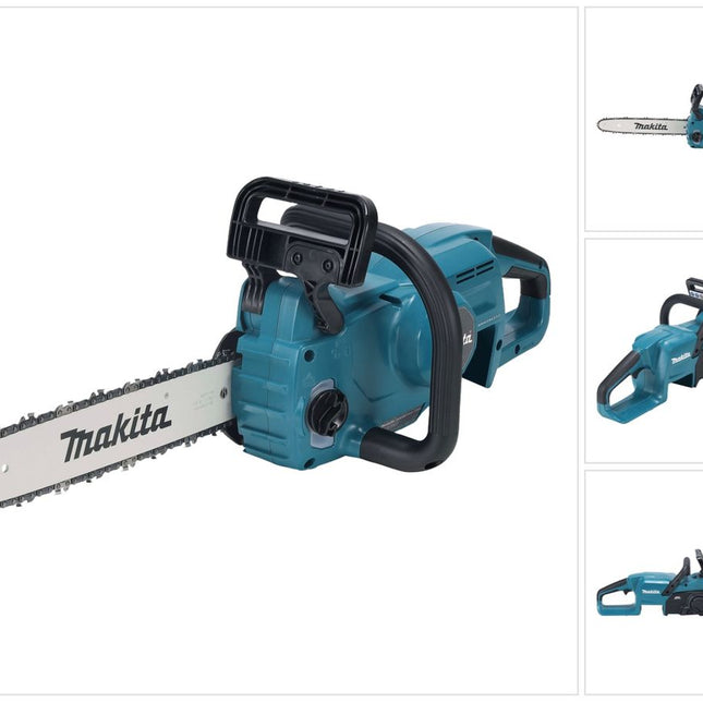 Makita DUC 357 ZX2 tronçonneuse à chaîne sans fil 18 V 35 cm 7,7 m/s Brushless Solo - sans batterie, sans chargeur