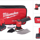Milwaukee M12 FDSS-501B Akku Punktschleifer 12 V 88,8 x 63,5 mm + 1x Akku 5,0 Ah - ohne Ladegerät