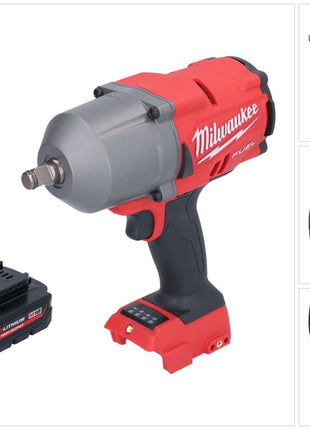 Milwaukee M18 FHIWF12-301 akumulatorowy klucz udarowy 18 V 1356 Nm 1/2" bezszczotkowy + 1x akumulator 3,0 Ah - bez ładowarki