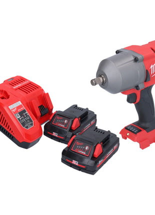 Milwaukee M18 FHIWF12-302 Akku Schlagschrauber 18 V 1356 Nm 1/2" Brushless + 2x Akku 3,0 Ah + Ladegerät