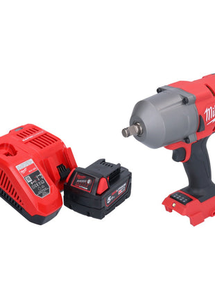 Milwaukee M18 FHIWF12-501 Akku Schlagschrauber 18 V 1356 Nm 1/2" Brushless + 1x Akku 5,0 Ah + Ladegerät