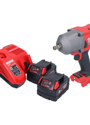 Clé à chocs sans fil Milwaukee M18 FHIWF12-502 18 V 1356 Nm 1/2" brushless + 2x batteries 5,0 Ah + chargeur