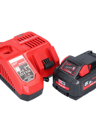 Milwaukee M18 FHIWF12-551 akumulatorowy klucz udarowy 18 V 1356 Nm 1/2" bezszczotkowy + 1x akumulator 5,5 Ah + ładowarka