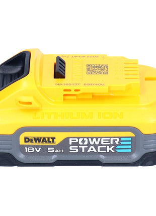 Taladro atornillador inalámbrico DeWalt DCD 800 NT 18 V 90 Nm sin escobillas + 1x batería 5,0 Ah + TSTAK - sin cargador