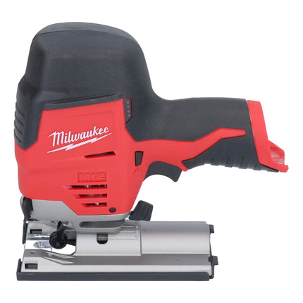 Milwaukee M12 JS-202 cordless jigsaw 12 V + 2x rechargeable battery 2.0 Ah + charger