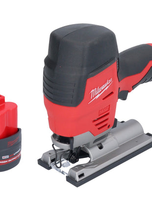 Milwaukee M12 JS-251 Akku Stichsäge 12 V + 1x Akku 2,5 Ah - ohne Ladegerät