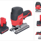 Milwaukee M12 JS-501 cordless jigsaw 12 V + 1x battery 5.0 Ah - without charger