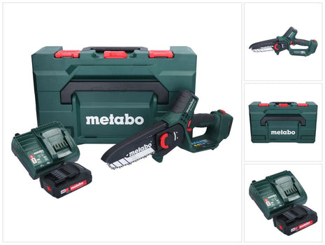 Metabo MS 18 LTX 15 outil sans fil 18 V 15 cm 5 m/s + 1x batterie 2,0 Ah + chargeur + metaBOX