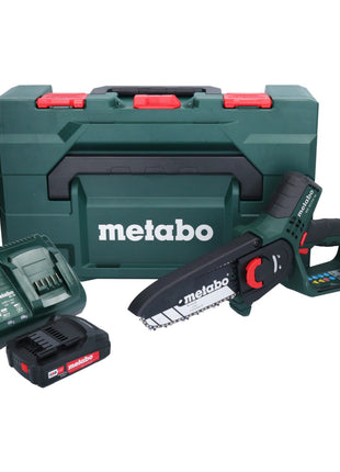 Metabo MS 18 LTX 15 sierra para madera a batería 18 V 15 cm 5 m/s + 1x batería 2,0 Ah + cargador + metaBOX