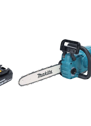 Motosierra a batería Makita DUC 357 FX2 18 V 35 cm 7,7 m/s sin escobillas + 1x batería 3,0 Ah - sin cargador