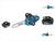 Makita DUC 357 MX2 Akku Kettensäge 18 V 35 cm 7,7 m/s Brushless + 1x Akku 4,0 Ah - ohne Ladegerät