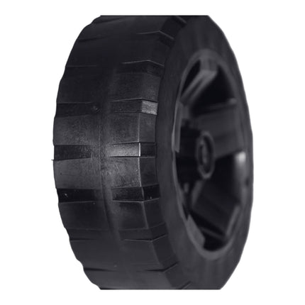 Qbrick System ONE Transport Platform stapelbar 745 x 510 x 180 mm mit Schwenkrädern aus Metall und Bremse