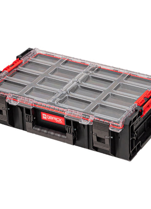 Qbrick System ONE Organizer 2XL 2.0 MFI empilable 582 x 387 x 172 mm 19,5 l IP66 avec insert en mousse