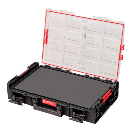 Qbrick System ONE Organizer XL 2.0 MFI empilable 582 x 387 x 131 mm 13,6 l IP66 avec insert mousse