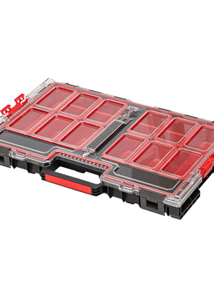 Qbrick System ONE Organizer L 2.0 stapelbar 531 x 379 x 77 mm 6 l IP 66 mit 10 Inlays