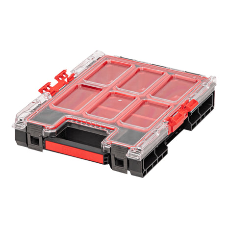 Qbrick System ONE Organisateur M empilable 365 x 265 x 77 mm 2,5 l IP 66 avec 5 incrustations