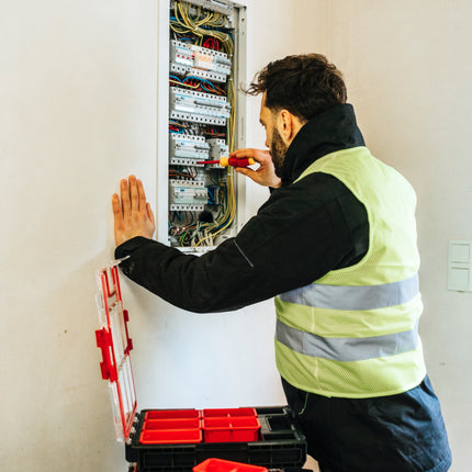 Qbrick System ONE Organiser M Plus impilabile 364 x 264 x 106 mm 4 l IP66 con 5 inserti