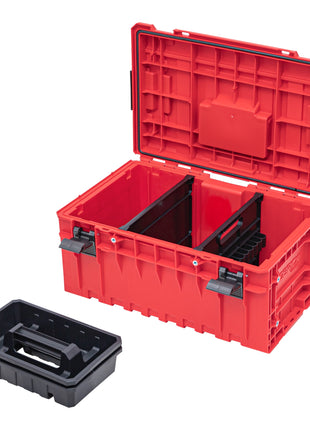 Qbrick System ONE 350 2.0 Vario RED ULTRA HD Mallette à outils sur mesure organisateur modulaire 585 x 385 x 320 mm 38 l empilable IP66