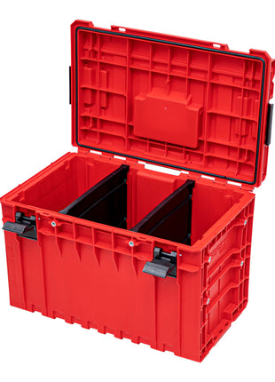 Qbrick System ONE 450 2.0 Vario RED ULTRA HD Custom Werkzeugkoffer modularer Organizer 585 x 385 x 420 mm 52 l stapelbar IP66