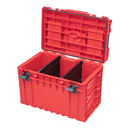 Qbrick System ONE 450 2.0 PROFI RED ULTRA HD Custom Mallette à outils modulaire organisateur 585 x 385 x 420 mm 52 l empilable IP66