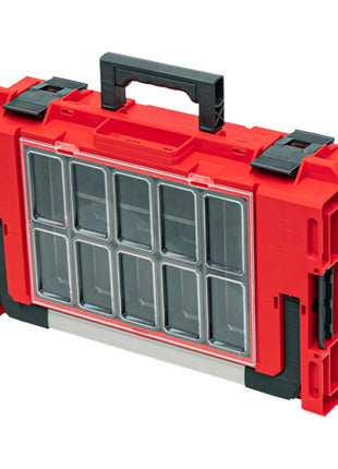 Qbrick System ONE 200 2.0 Expert RED ULTRA HD Mallette à outils sur mesure organisateur modulaire 585 x 385 x 190 mm 15,4 l empilable IP66