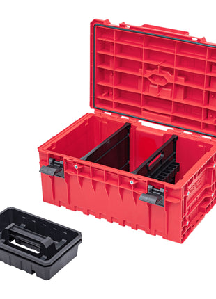 Qbrick System ONE 350 2.0 Technologie RED ULTRA HD Mallette à outils sur mesure organisateur modulaire 585 x 385 x 320 mm 38 l empilable IP66