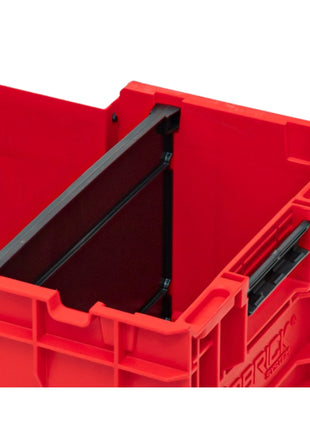 Qbrick System ONE Box 2.0 Plus RED ULTRA HD Custom Stapelbehälter 576 x 359 x 237 mm 35 l stapelbar