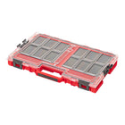 Qbrick System ONE Organizer L 2.0 MFI RED ULTRA HD stapelbar 531 x 379 x 77 mm 6 l IP66 mit Schaumstoffeinlage