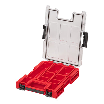 Qbrick System ONE Organiser M RED ULTRA HD Organiser 365 x 265 x 77 mm 2,5 l impilabile IP66