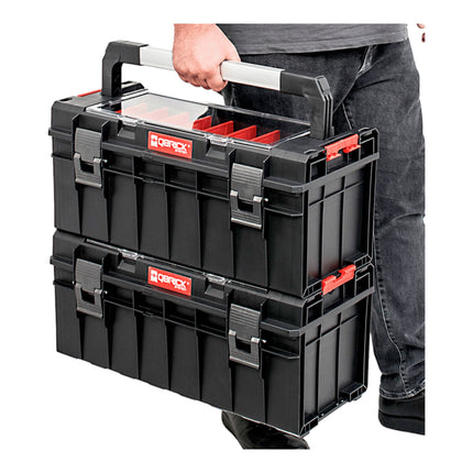 Qbrick System PRO 600 Expert Mallette à outils organisateur modulaire 545 x 270 x 246 mm 22 l empilable IP54