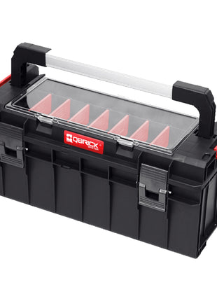 Qbrick System PRO 600 Expert Werkzeugkoffer modularer Organizer 545 x 270 x 246 mm 22 l stapelbar IP54