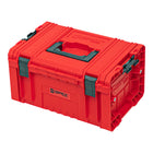 Qbrick System PRO Toolbox 2.0 RED ULTRA HD Mallette à outils sur mesure 450 x 260 x 240 mm 19 l empilable IP54 avec 3 compartiments et étagère