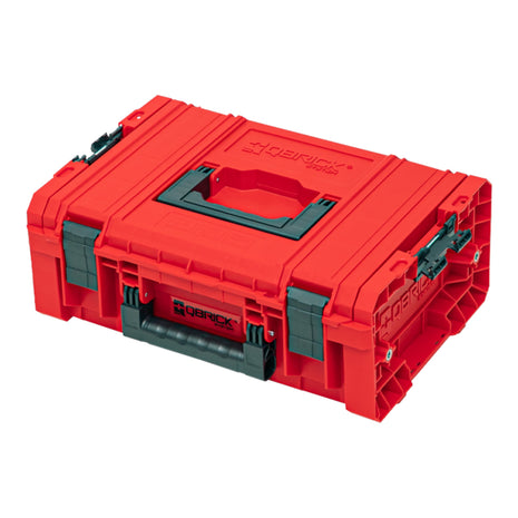 Qbrick System PRO Technik Case 2.0 RED ULTRA HD Valigia portautensili personalizzata 450 x 332 x 171 mm 12 l impilabile IP54 con ripiano