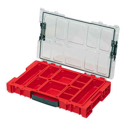 Qbrick System PRO 100 RED ULTRA HD Organizer 452 x 296 x 79 mm 5 l sztaplowany IP54