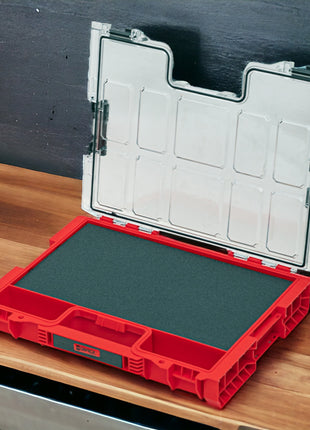 Qbrick System PRO 200 MFI RED ULTRA HD Organizer 452 x 358 x 79 mm 6 l stapelbar IP54