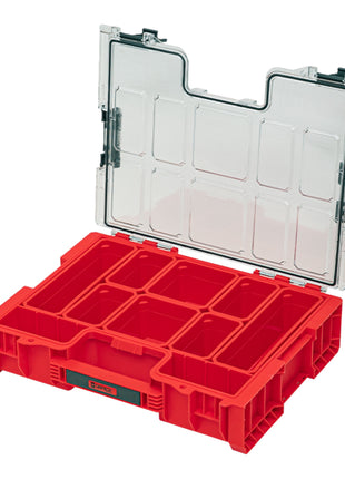 Qbrick System PRO Organizer 300 RED ULTRA HD empilable 452 x 358 x 110 mm 9 l IP54 avec 8 compartiments